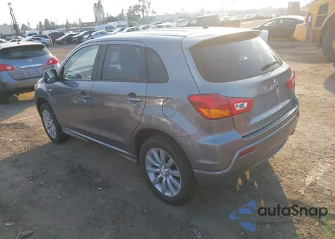 2011 Mitsubishi Outlander Sport Se from USA, damaged, VIN JA4AP4AU5BZ022867